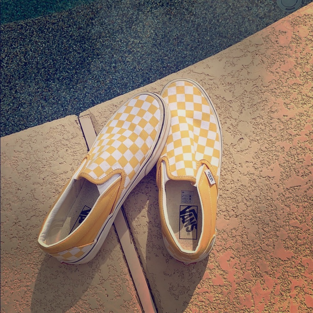 Yellow vans